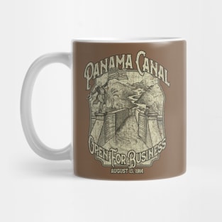 Panama Canal Open For Business 1914 Mug